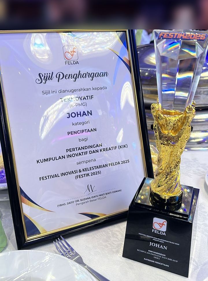 Champion award FESTIK FELDA 2025